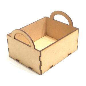 Porta-productos chico 12x15x7 cm. MDF 3mm