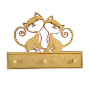 Porta-llaves calado MDF 3mm - Mod. 5