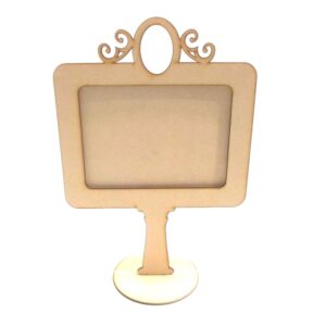 Portaretrato cartel porteño 5x7 cm. MDF 3mm