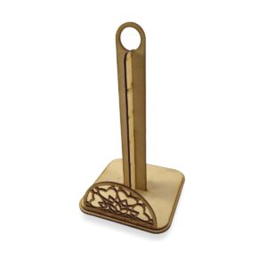 Porta rollos de cocina de mesa con mandala MDF 3mm