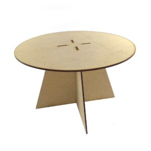 Posa tortas diametro 29 cm. altura 19 cm. MDF 3mm