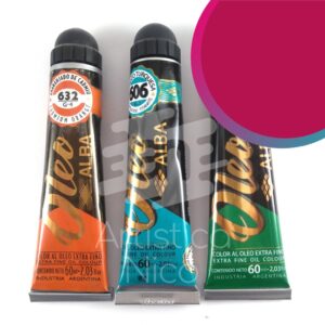 Oleo extrafino profesional Alba x 60 ml. G3 - Purpura quinacridona 692