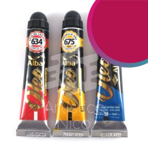 Oleo extrafino profesional Alba x 18 ml. G3 - Purpura quinacridona 692