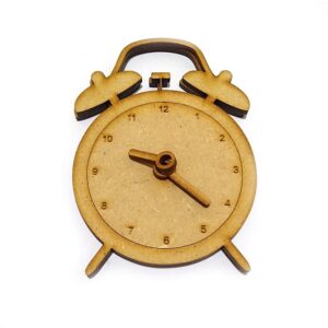 Reloj para tablero sensorial MDF 3mm