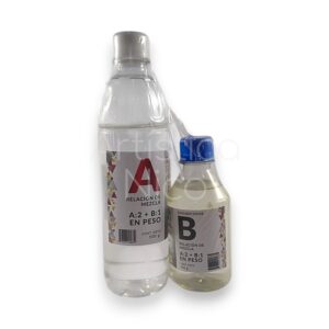 Resina epoxi cristal Sitmy 2 componentes 750 gr.