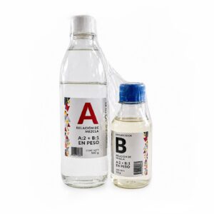 Resina epoxi cristal Sitmy 2 componentes 750 gr.