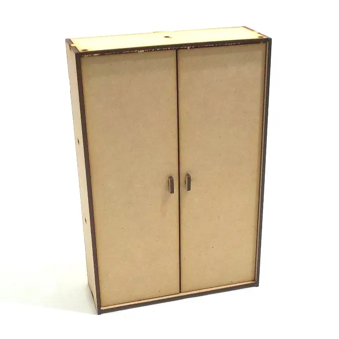 Ropero para casita de muñecas MDF 3mm - Imagen 2
