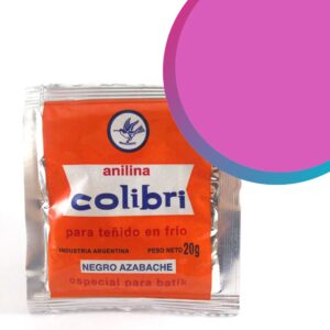 Anilina Colibri comun para teñido en frio x 20 gr. - Rosa