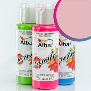 Acrilico decorativo Decoralba x 60 ml. - Tradicional - Rosa caramel