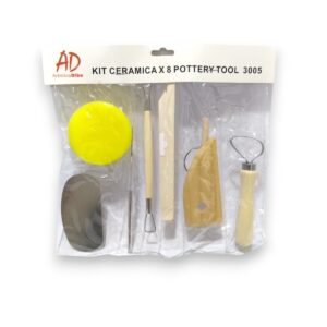 Herramientas para ceramica x8 piezas Bolong