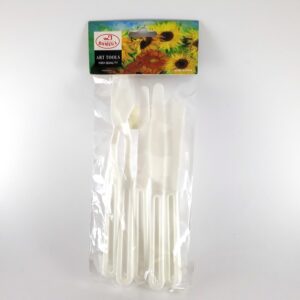 Set de espatulas plasticas eco x5u