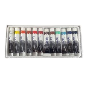 Set pintura oriental 12 colores x 12 ml.