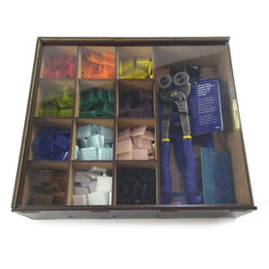 Combo mosaiquismo venecitas herramientas y caja organizadora