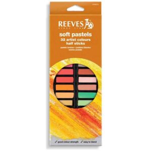 Set tizas pastel Reeves x 32 colores cortos