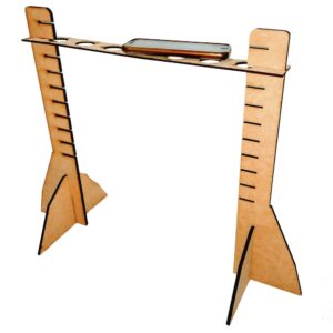 Soporte para sacar fotos con celular 40x40 cm. MDF 5mm