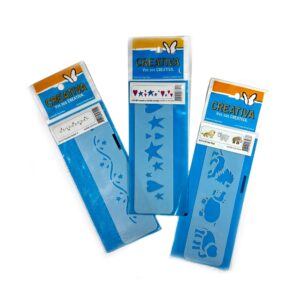 Stencil Creativa chico 4,5 x 15 cm. serie 610