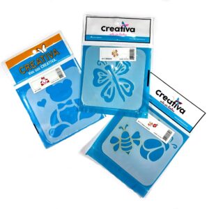 Stencil Creativa cuadrado 11 x 11 cm. serie 611