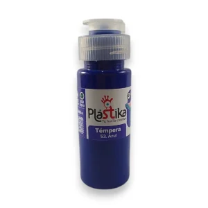 Tempera escolar Plastika 60ml. - Azul