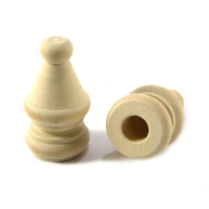 Terminal de madera - Perforacion 10 mm. x 10 u.