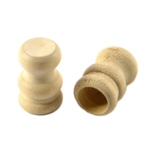 Terminal de madera - Perforacion 14 mm. x 50 u.