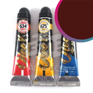 Oleo extrafino profesional Alba x 18 ml. G1 - Tierra siena tostada 664