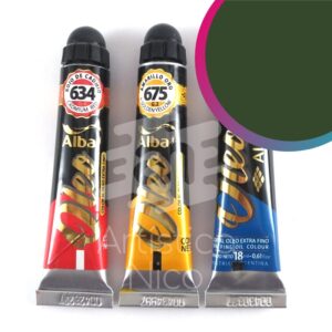 Oleo extrafino profesional Alba x 18 ml. G1 - Tierra sombra natural 667