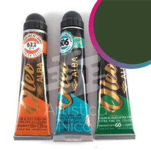 Oleo extrafino profesional Alba x 60 ml. G1 - Tierra sombra natural 667