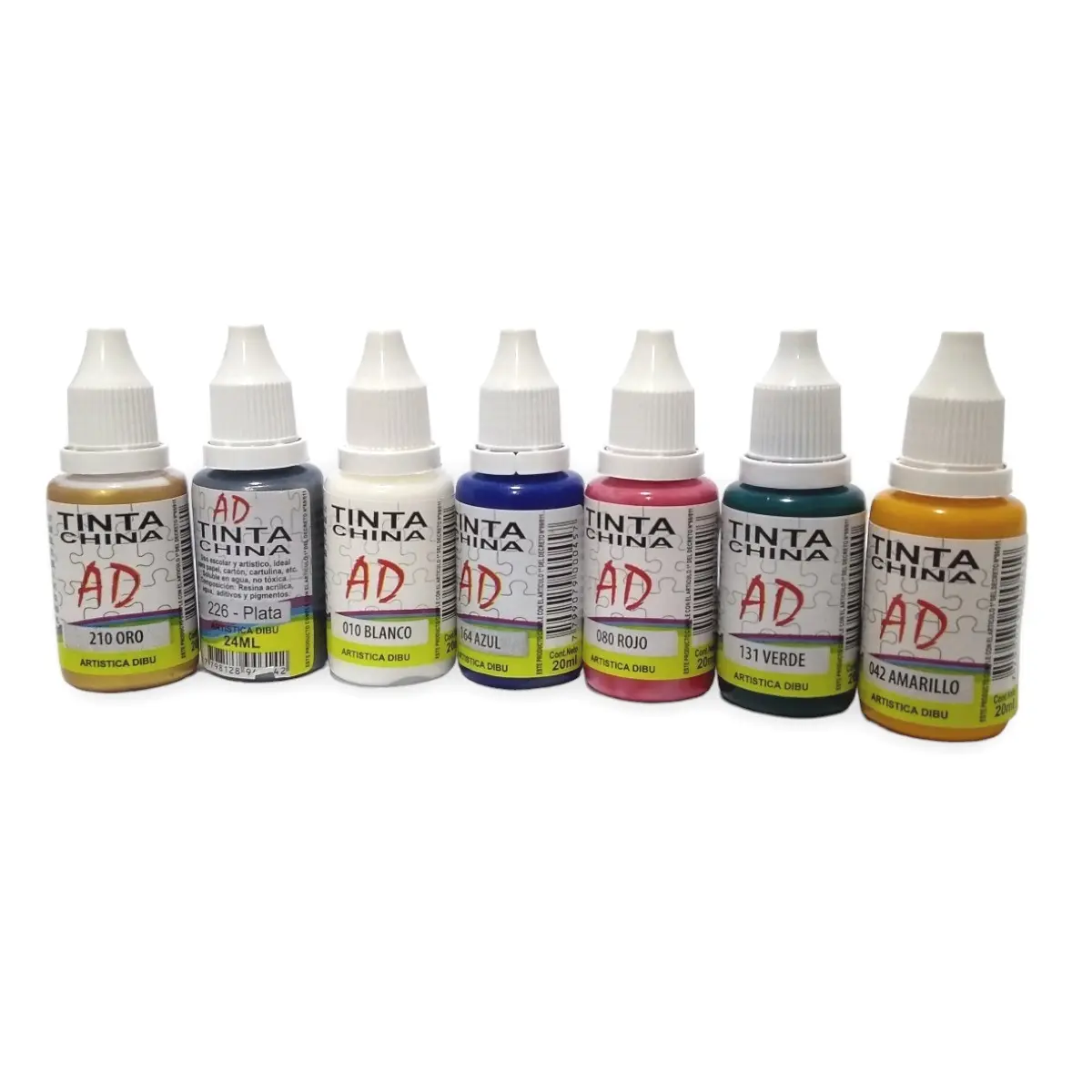 Tinta china AD 20ml. - Rojo