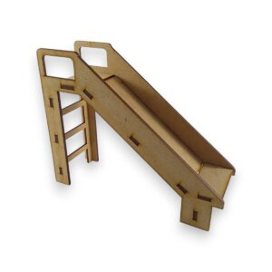 Tobogan para casita de muñecas MDF 3mm