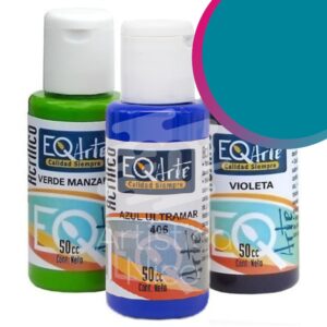 Acrilico decorativo EQarte x 50 cc. - Tradicional - Turquesa