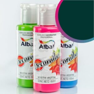 Acrilico decorativo Decoralba x 60 ml. - Tradicional - Verde noche