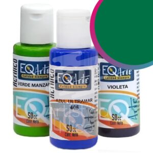 Acrilico decorativo EQarte x 50 cc. - Tradicional - Verde EQarte