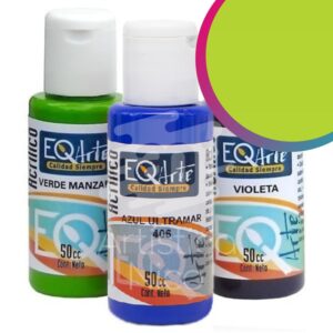 Acrilico decorativo EQarte x 50 cc. - Tradicional - Verde lima