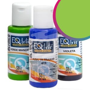 Acrilico decorativo EQarte x 50 cc. - Tradicional - Verde manzana