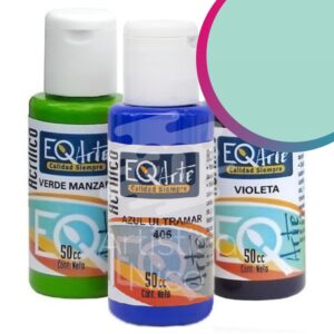 Acrilico decorativo EQarte x 50 cc. - Tradicional - Verde pastel