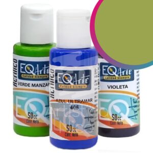 Acrilico decorativo EQarte x 50 cc. - Tradicional - Verde Venecia