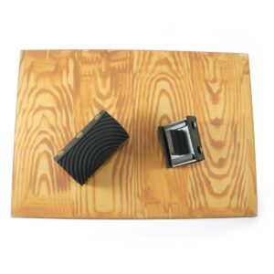 Veteador imitador de madera de goma grande 11cm.