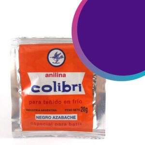 Anilina Colibri comun para teñido en frio x 20 gr. - Violeta