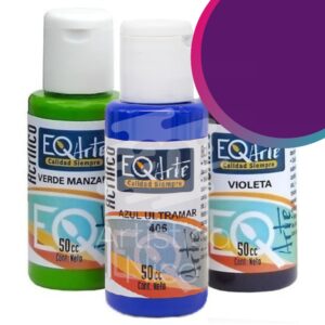 Acrilico decorativo EQarte x 50 cc. - Tradicional - Violeta