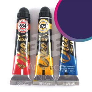 Oleo extrafino profesional Alba x 18 ml. G3 - Violeta dioxazina 691