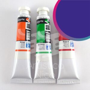 Oleo profesional L&B Louvre 20 ml. Azul violeta 604