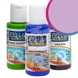 Acrilico decorativo EQarte x 50 cc. - Tradicional - Violeta pastel