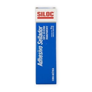 Sellador de silicona transparente Siloc 25gr.
