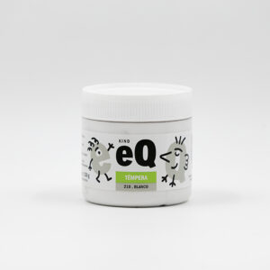 Tempera EQarte Kind 200cc. 250gr. - Blanco