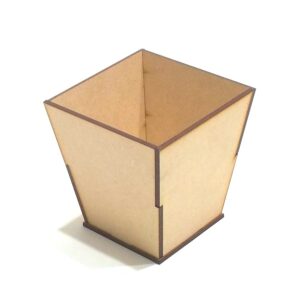 Maceta N° 7 altura 18 cm. MDF 3mm
