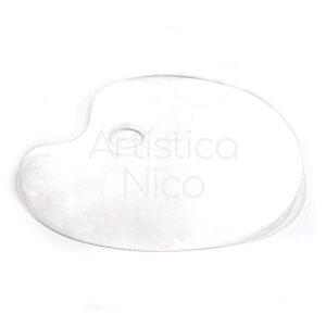 Paleta de pintor 25x35 cm. acrilico transparente 2mm.
