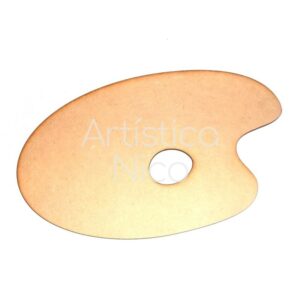 Paleta de pintor 20x30 cm. MDF 3mm