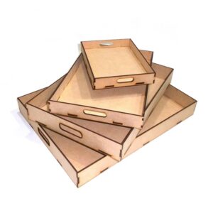 Bandeja 15x20 cm. MDF 3mm