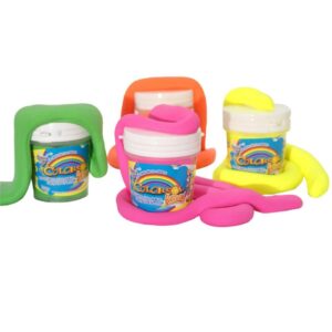 Elastilina masa elastica fluo x 140 gr. - Rosa