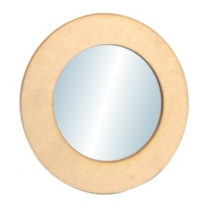 Espejo redondo exterior 60 cm. interior 40 cm. MDF